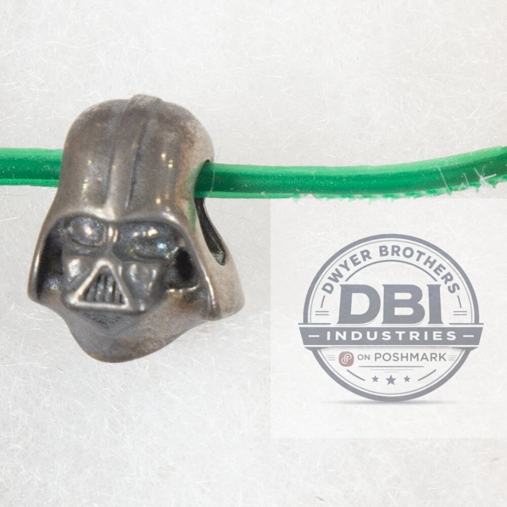 Pandora Star Wars Darth Vader Helmet Charm Sterling Silver